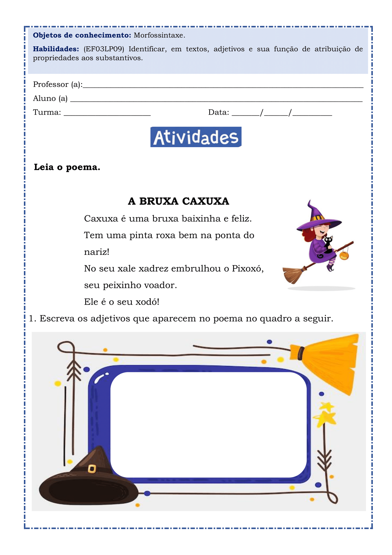 ATIVIDADES PORTUGUES BNCC - 3 ANO - ENSINO FUNDAMENTAL - KIT SO ESCOLA-30