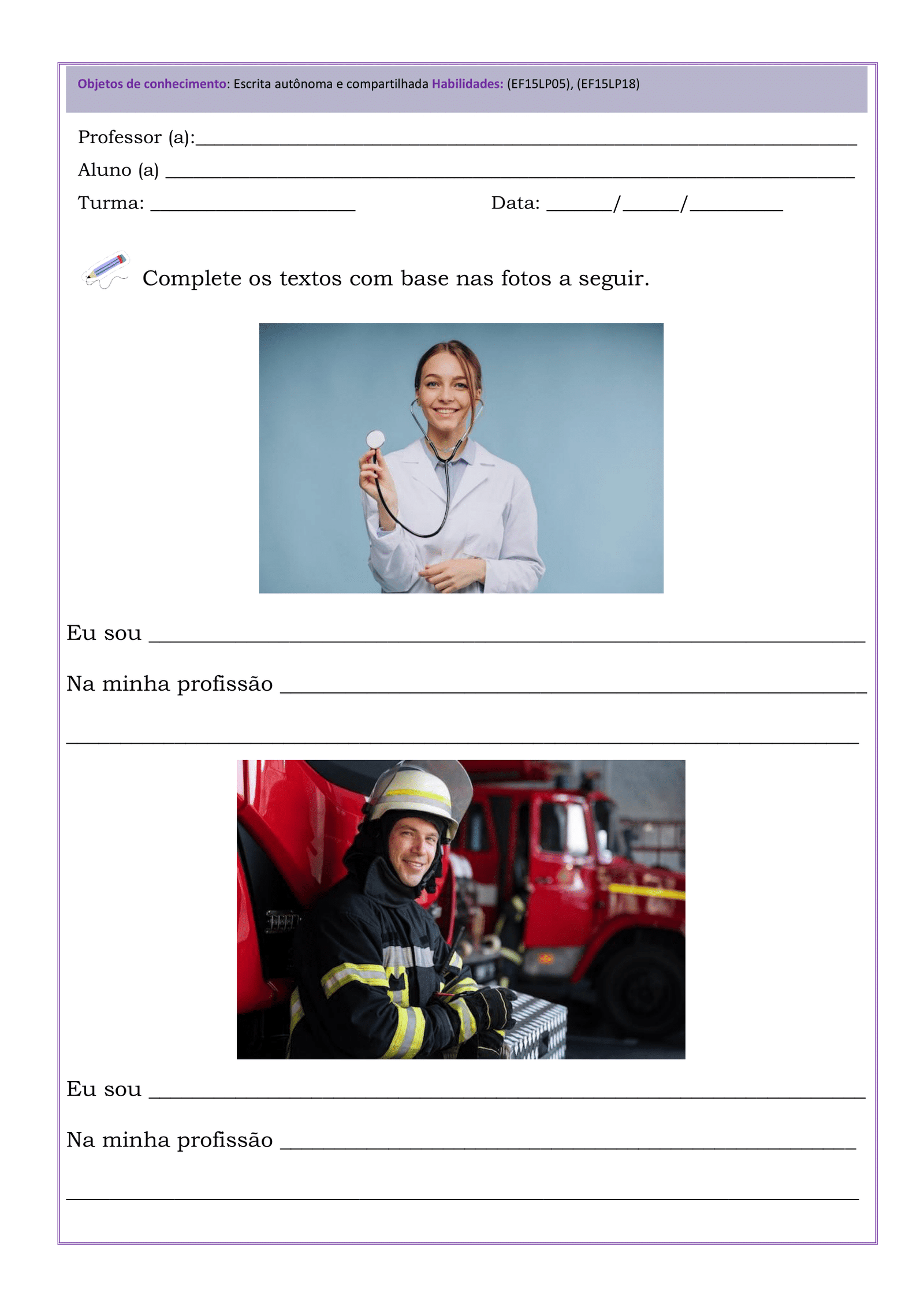 Produção de texto 4º ano-27